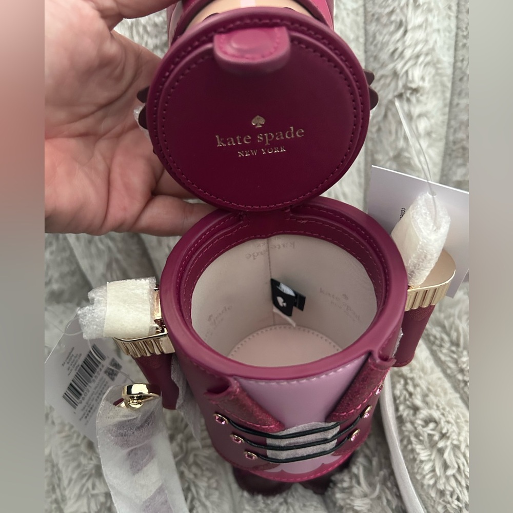 Kate Spade NEW Fuchsia Nutcracker Crossbody - Novelty bag - Picture 3 of 5